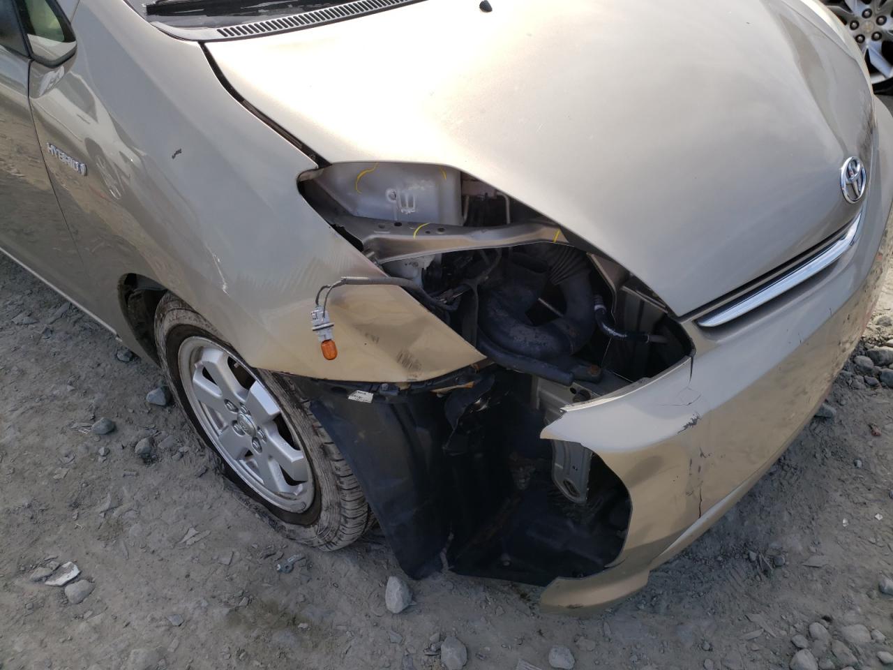 Photo 9 from auction – 2008 TOYOTA PRIUS with VIN JTDKB20U987707487