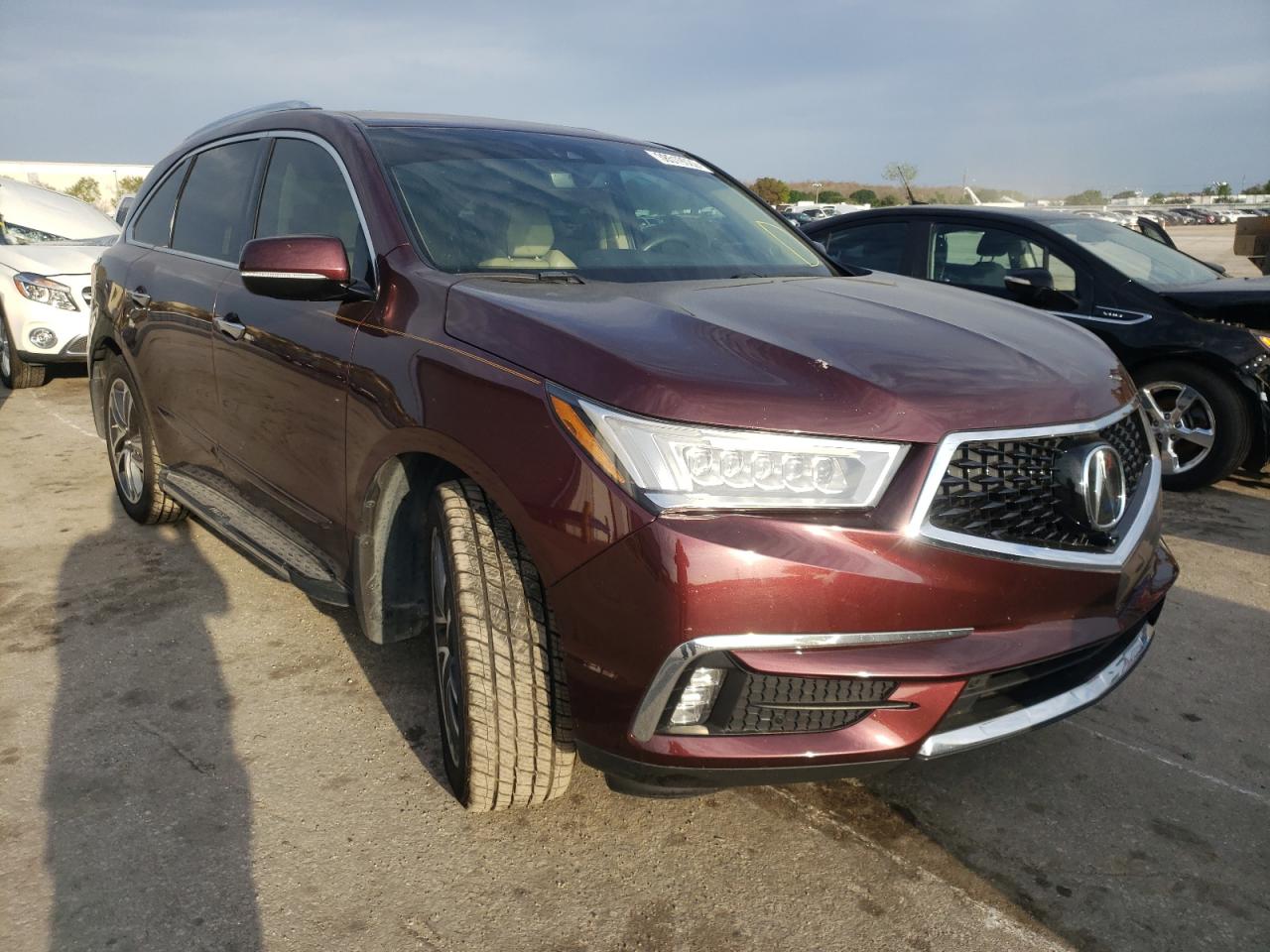 Photo 1 from auction – 2017 ACURA MDX ADVANC with VIN 5FRYD4H87HB005782