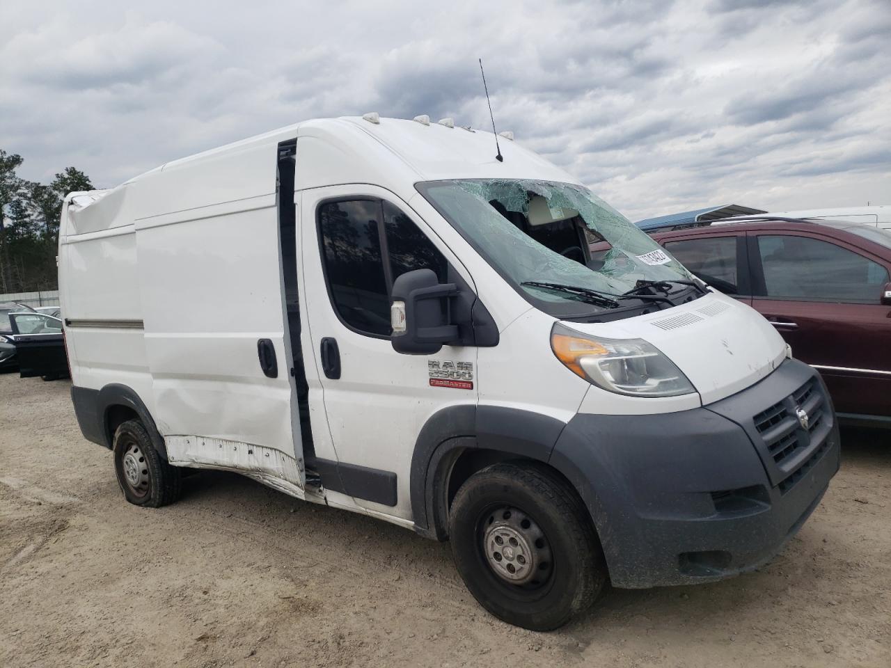 RAM PROMASTER 2014 with VIN 3C6TRVCG8EE122586 - Photo from auction