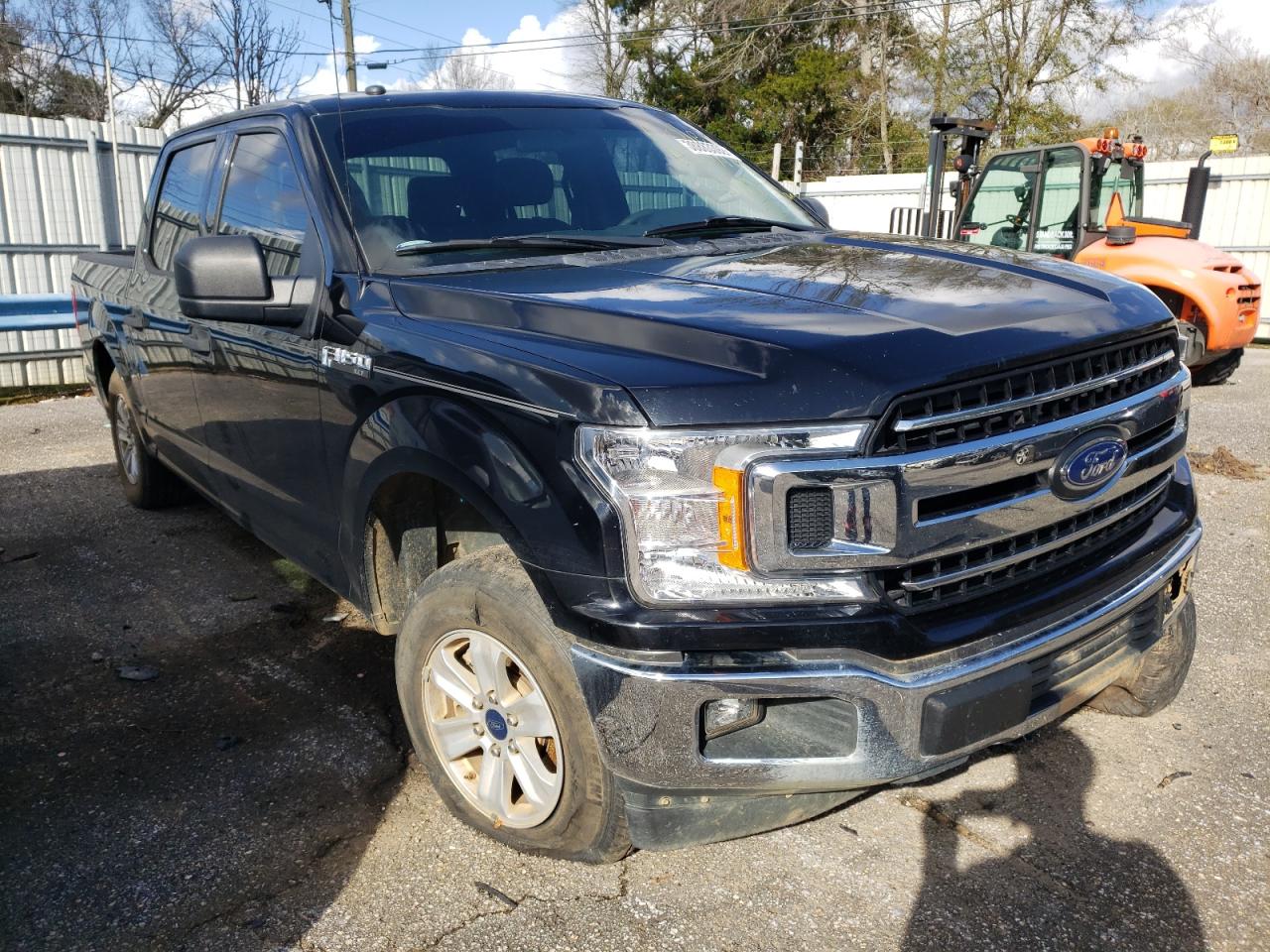 FORD F150 SUPER 2018 with VIN 1FTEW1CB0JKE16529 - Photo from auction