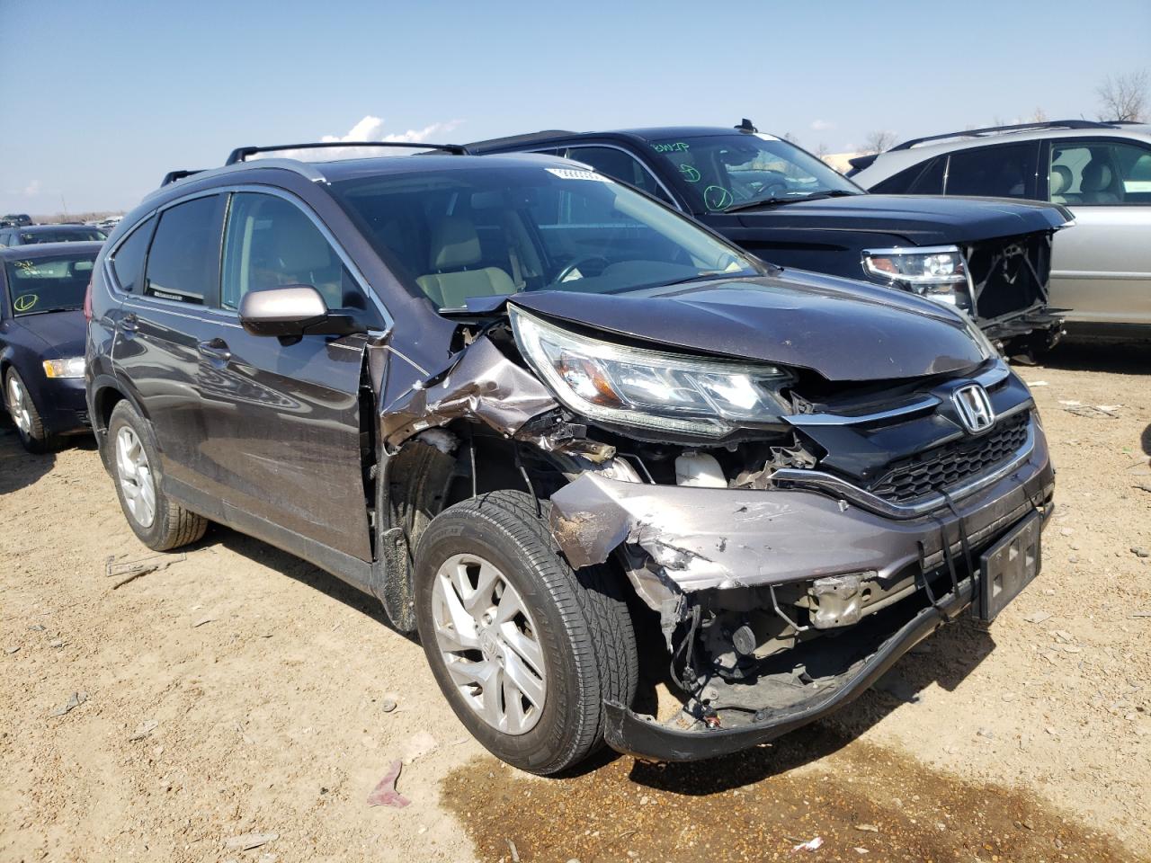 HONDA CR-V EXL 2015 with VIN 5J6RM4H73FL039039 - Photo from auction
