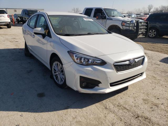 SUBARU IMPREZA PR 2018 with VIN 4S3GKAD69J3614087 - Photo from auction
