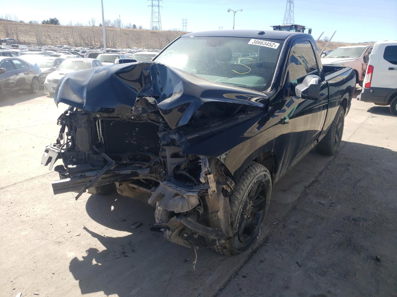 Photo 2 from auction – 2015 RAM 1500 ST with VIN 3C6JR7AT8FG560260