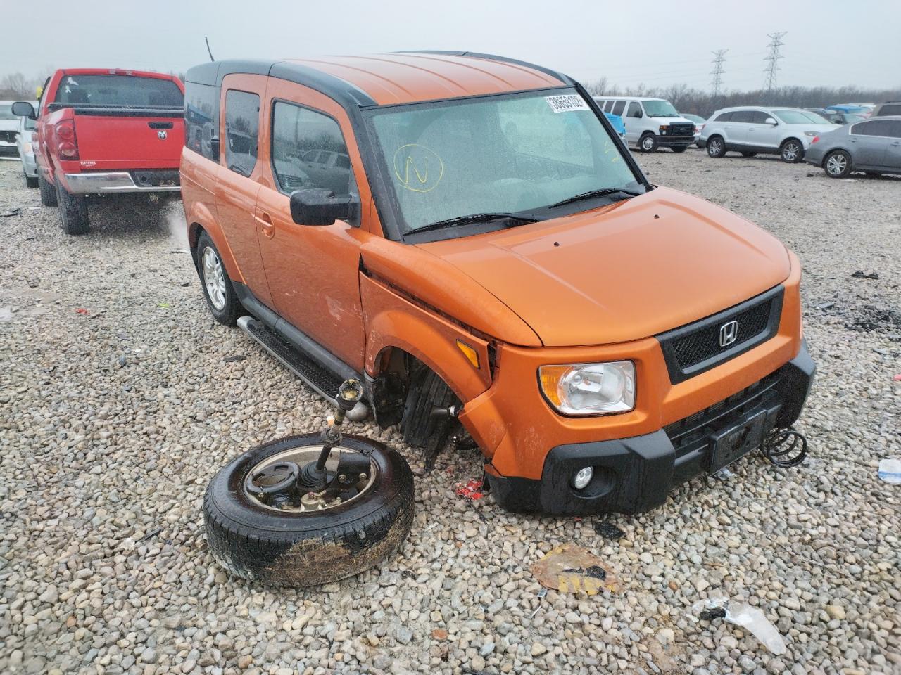 HONDA ELEMENT EX 2006 with VIN 5J6YH18766L006289 - Photo from auction
