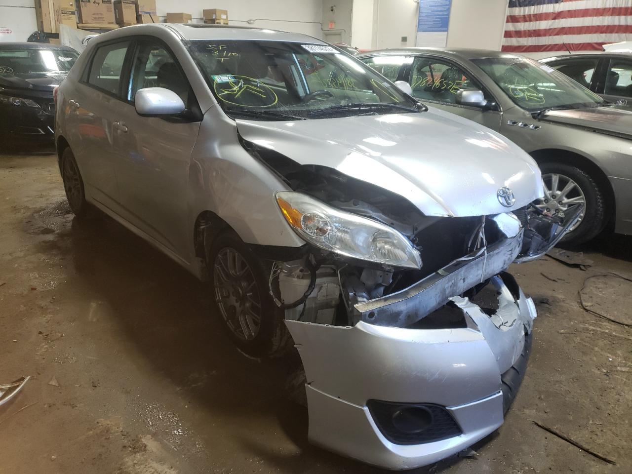 TOYOTA COROLLA MA 2009 with VIN 2T1GE40E09C002868 - Photo from auction