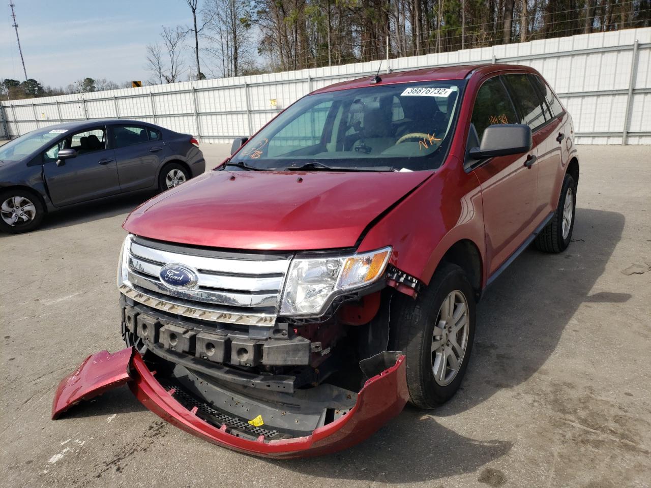Photo 2 from auction – 2008 FORD EDGE SE with VIN 2FMDK36C28BA03552