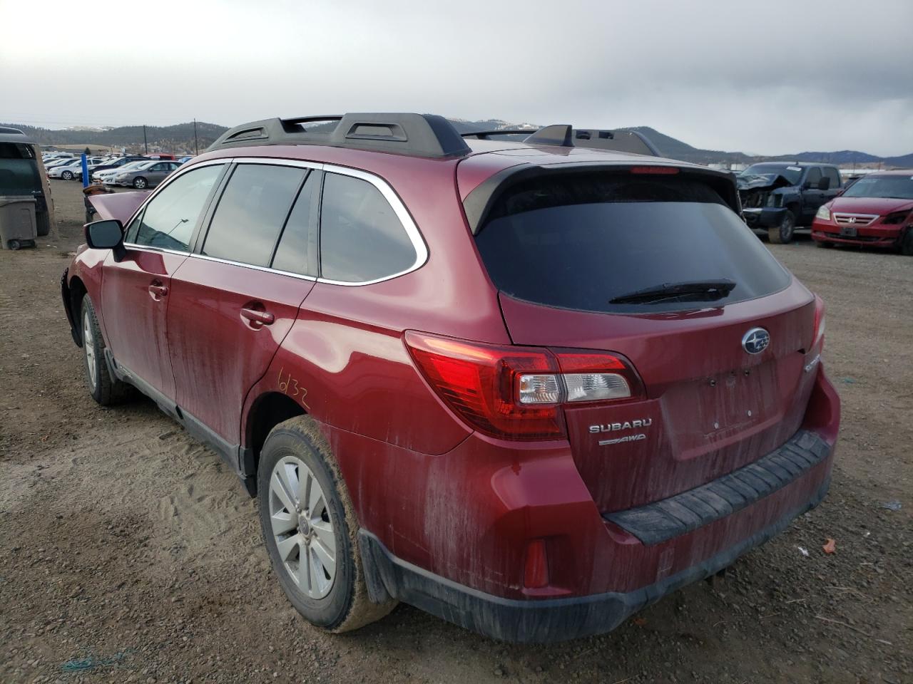 Photo 3 from auction – 2016 SUBARU OUTBACK 2. with VIN 4S4BSBCC3G3215011