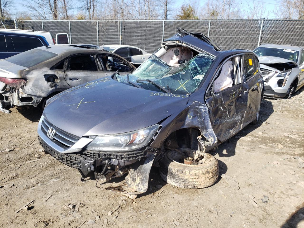 Photo 2 from auction – 2014 HONDA ACCORD EXL with VIN 1HGCR2F83EA145998