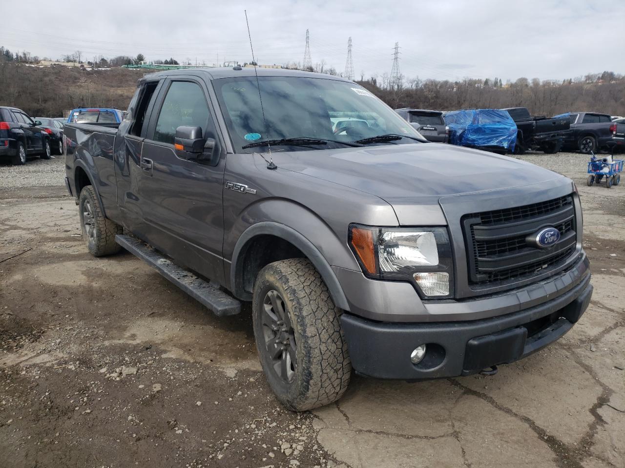 FORD F150 SUPER 2013 with VIN 1FTFX1EF1DFB65552 - Photo from auction