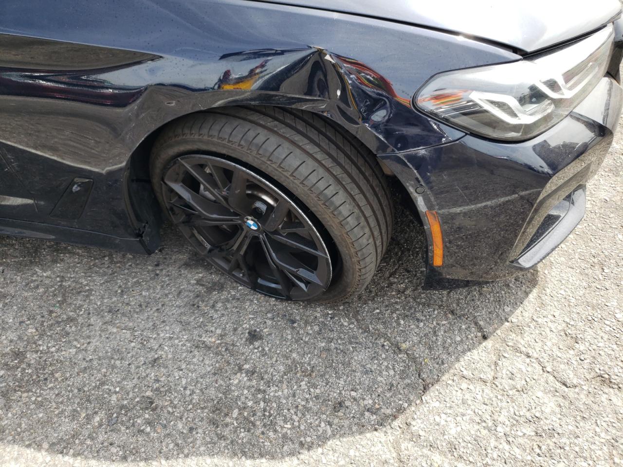 Photo 9 from auction – 2022 BMW 540 I with VIN WBA53BJ07NCH92080