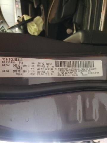 Photo 10 from auction – 2020 DODGE DURANGO SX with VIN 1C4RDJAGXLC107525