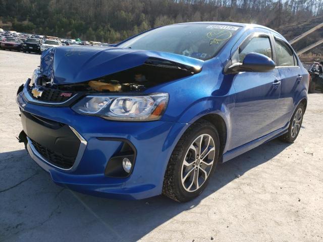 Photo 2 from auction – 2020 CHEVROLET SONIC LT with VIN 1G1JD5SB1L4102398