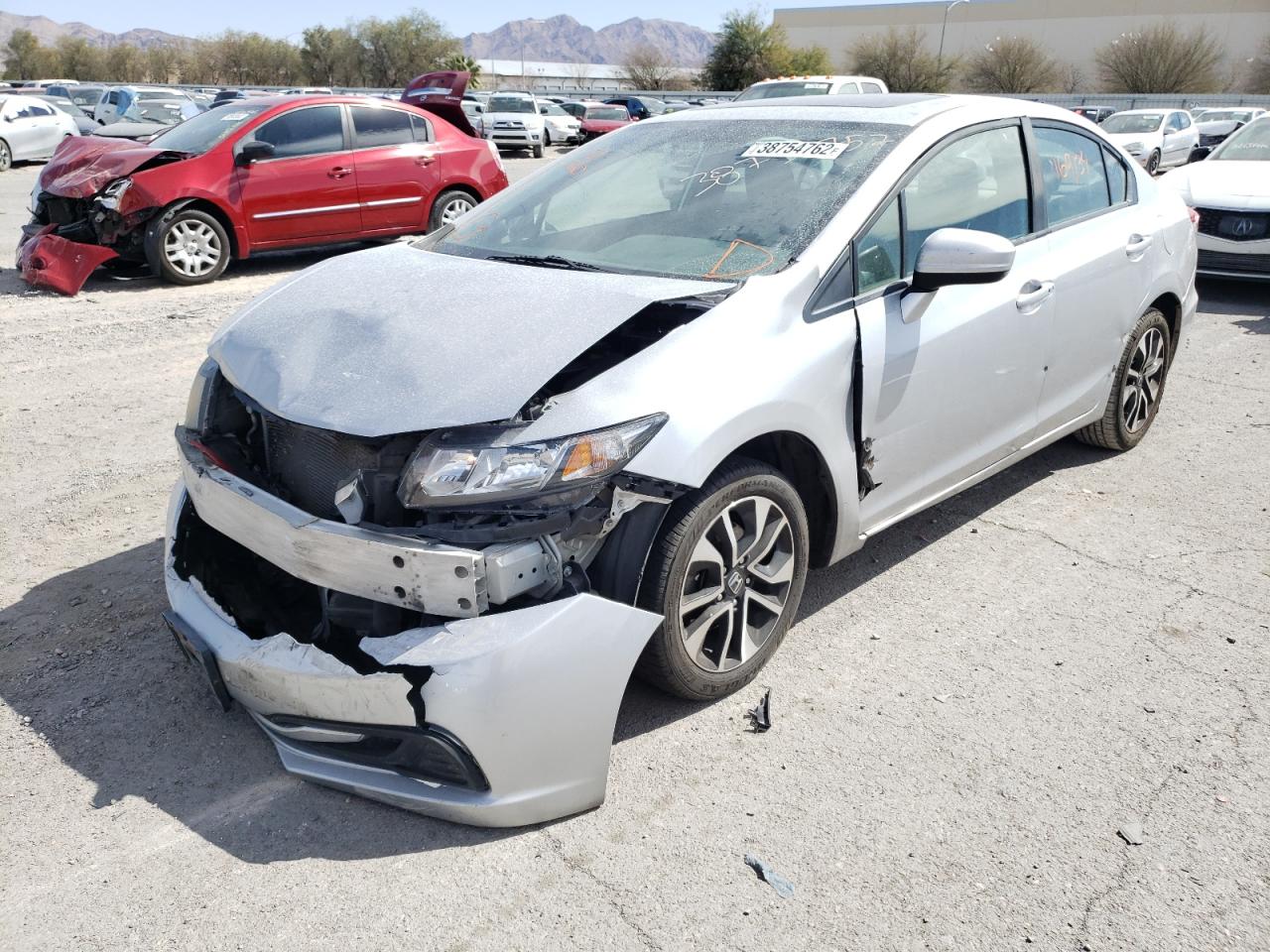 Photo 2 from auction – 2015 HONDA CIVIC EX with VIN 19XFB2F84FE216284
