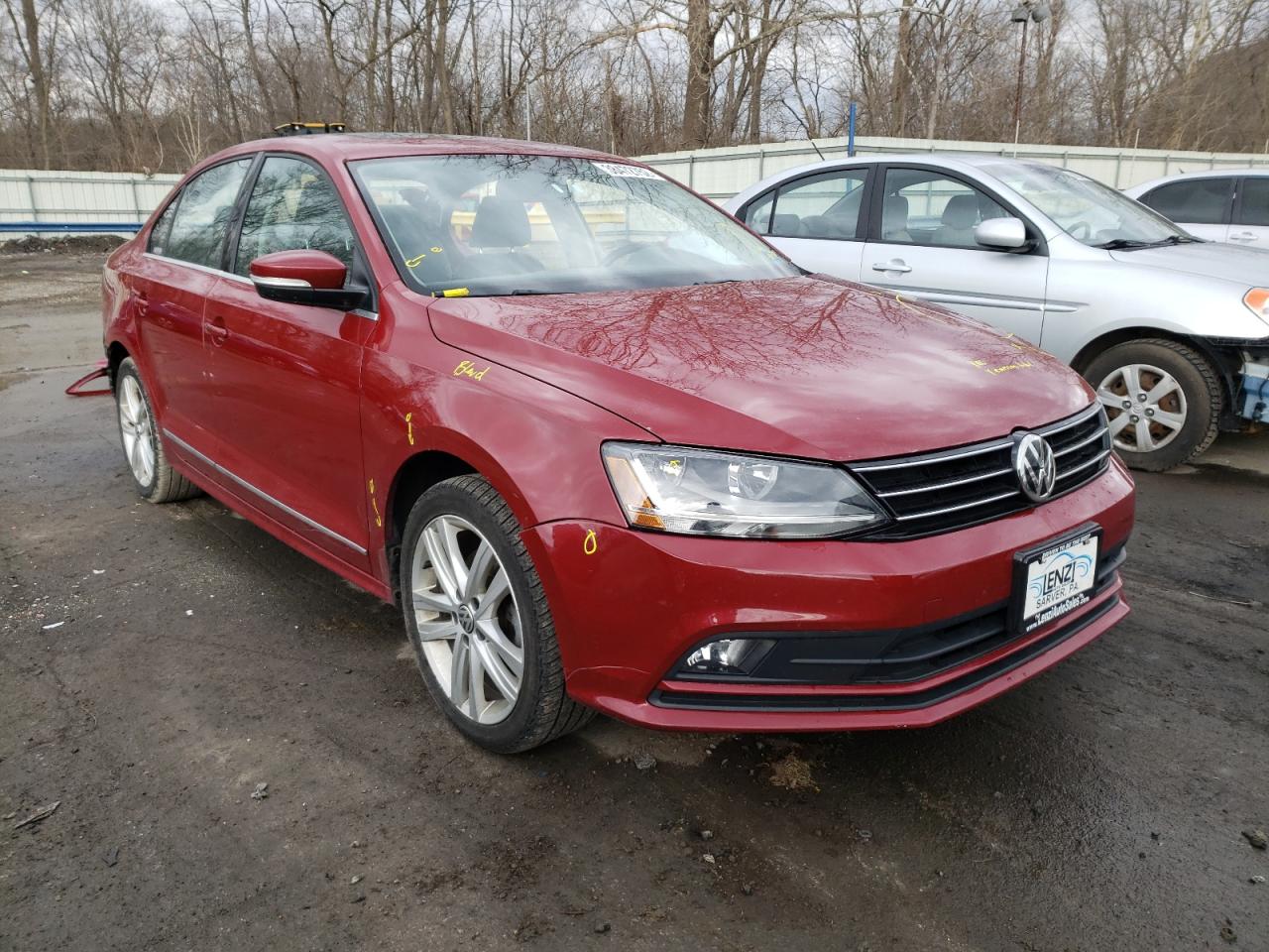 VOLKSWAGEN JETTA SEL 2017 with VIN 3VWL17AJ5HM240449 - Photo from auction