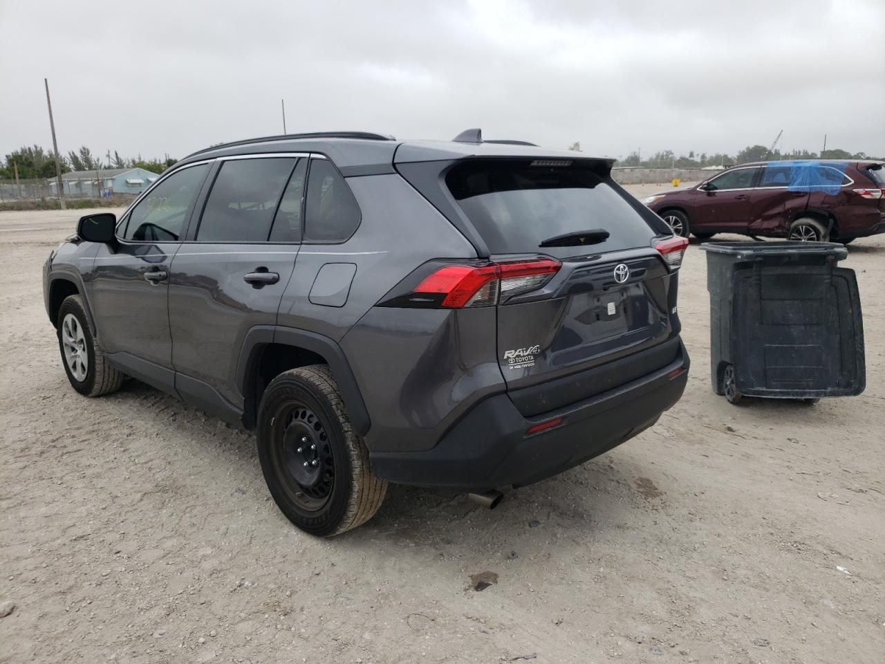 Photo 3 from auction – 2021 TOYOTA RAV4 LE with VIN 2T3H1RFV9MC126318