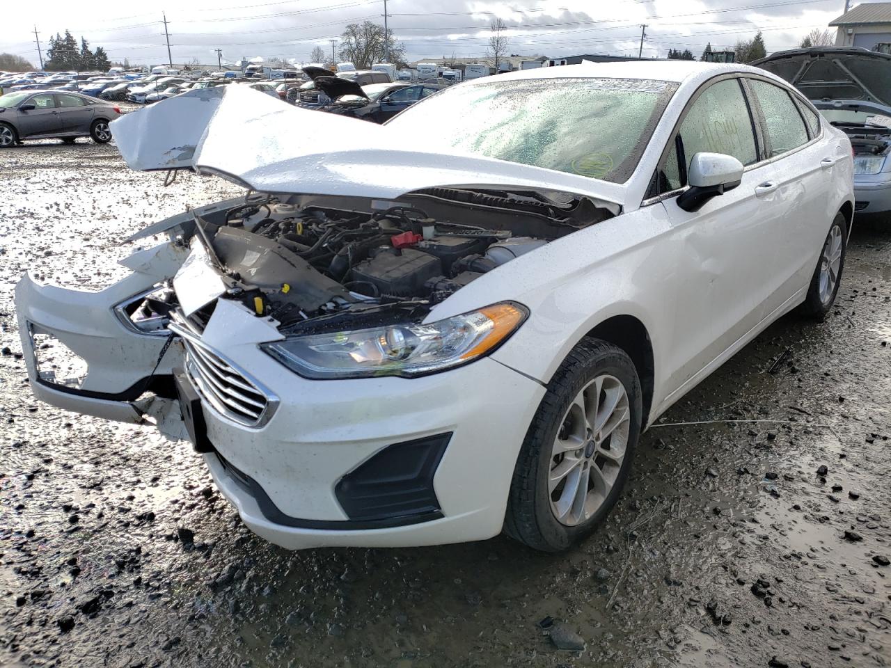 Photo 2 from auction – 2020 FORD FUSION SE with VIN 3FA6P0HD7LR114570