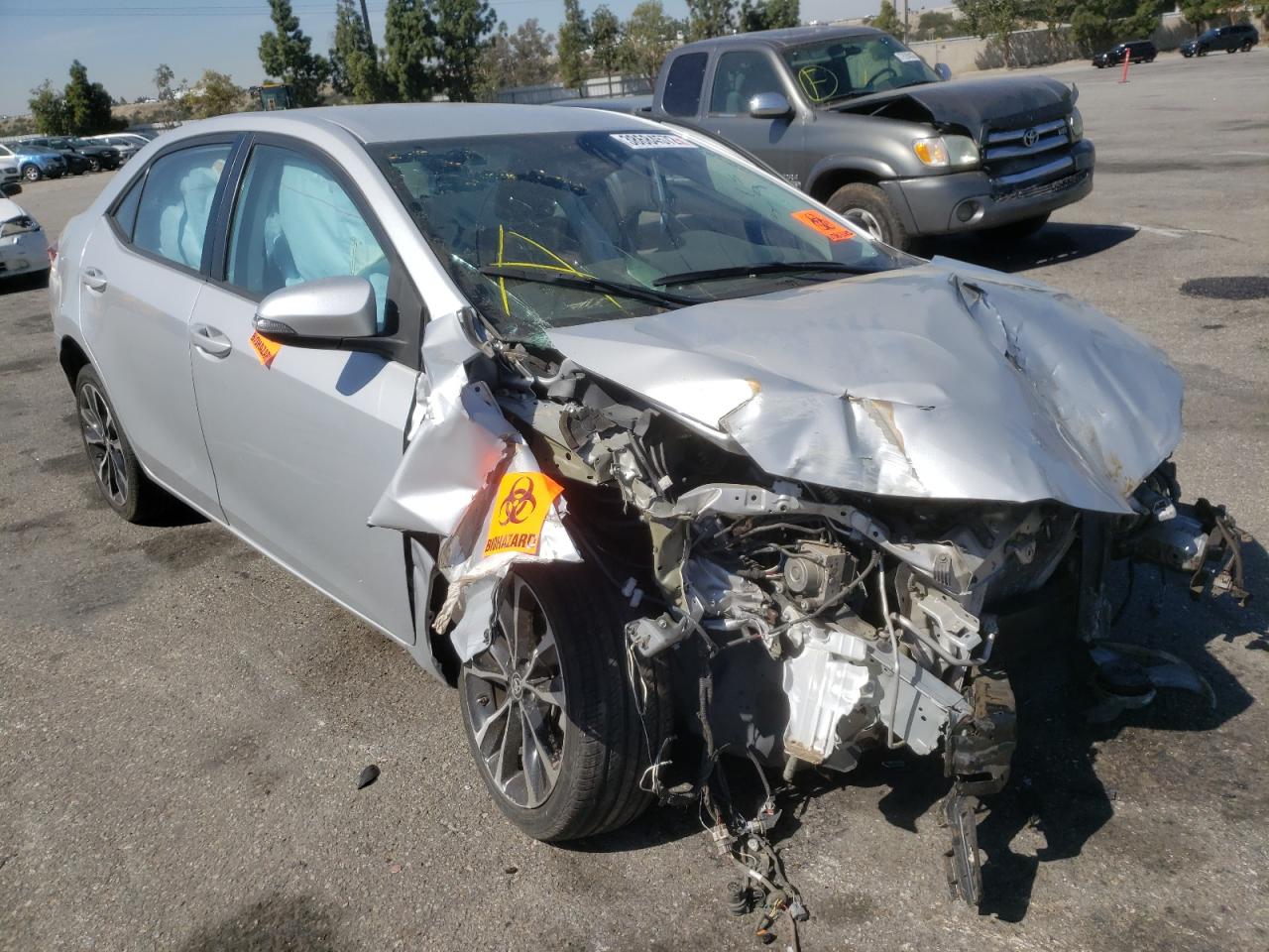 TOYOTA COROLLA L 2017 with VIN 2T1BURHE1HC873923 - Photo from auction