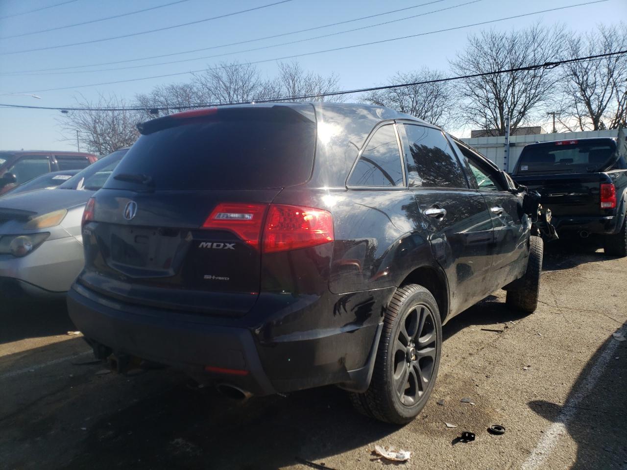 Photo 4 from auction – 2007 ACURA MDX TECHNO with VIN 2HNYD28397H519873