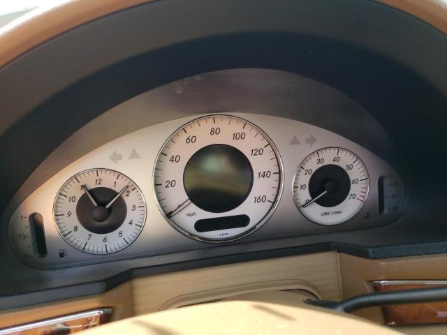 Photo 8 from auction – 2009 MERCEDES-BENZ E 350 with VIN WDBUF56X39B430042