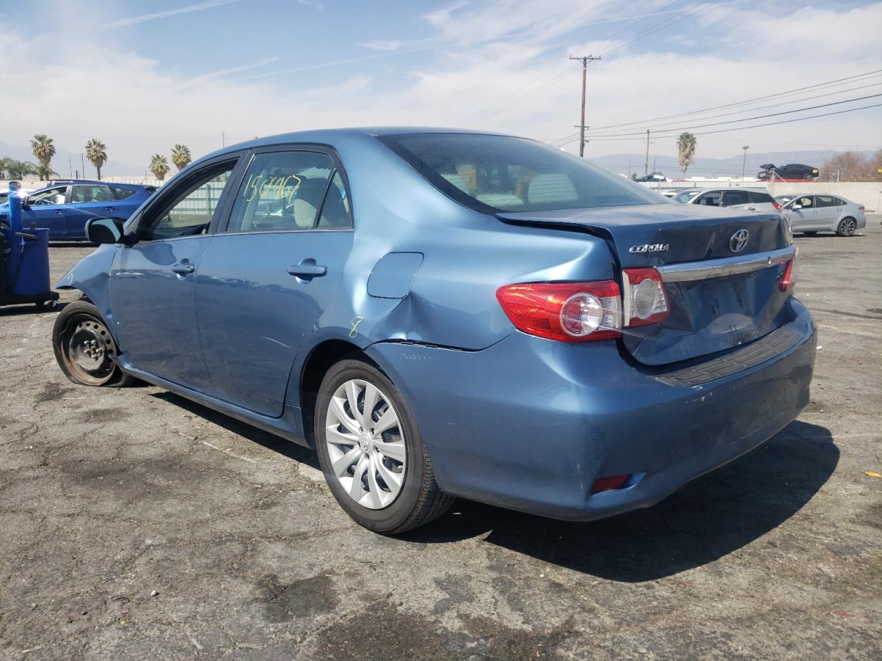 Photo 3 from auction – 2013 TOYOTA COROLLA BA with VIN 5YFBU4EE4DP105371