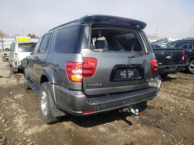 Photo 3 from auction – 2003 TOYOTA SEQUOIA LI with VIN 5TDBT48A83S184478