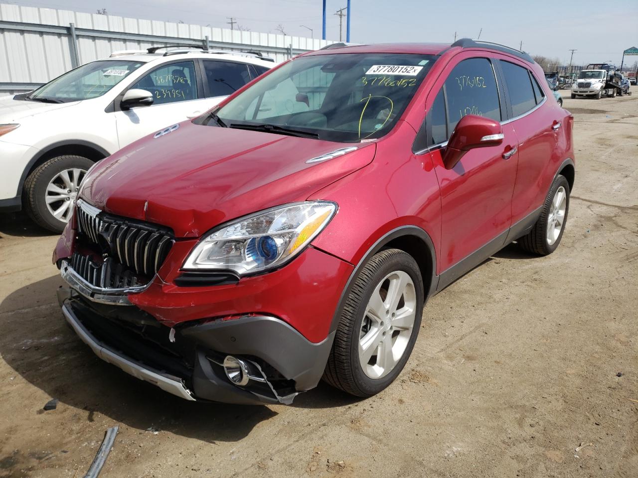 Photo 2 from auction – 2015 BUICK ENCORE PRE with VIN KL4CJDSB5FB046897