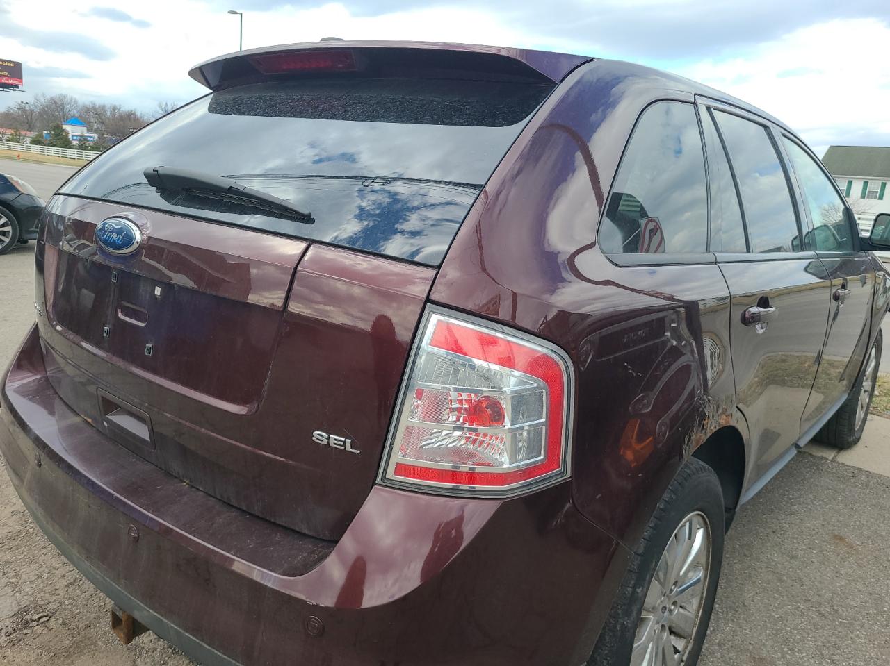 Photo 4 from auction – 2009 FORD EDGE SEL with VIN 2FMDK38C89BA59901