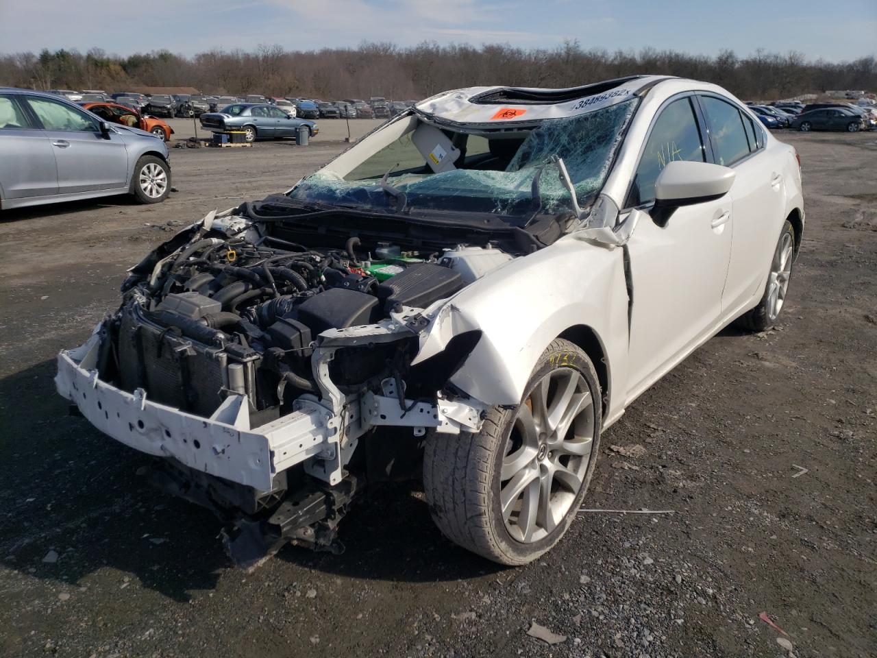 Photo 2 from auction – 2015 MAZDA 6 TOURING with VIN JM1GJ1V52F1199528
