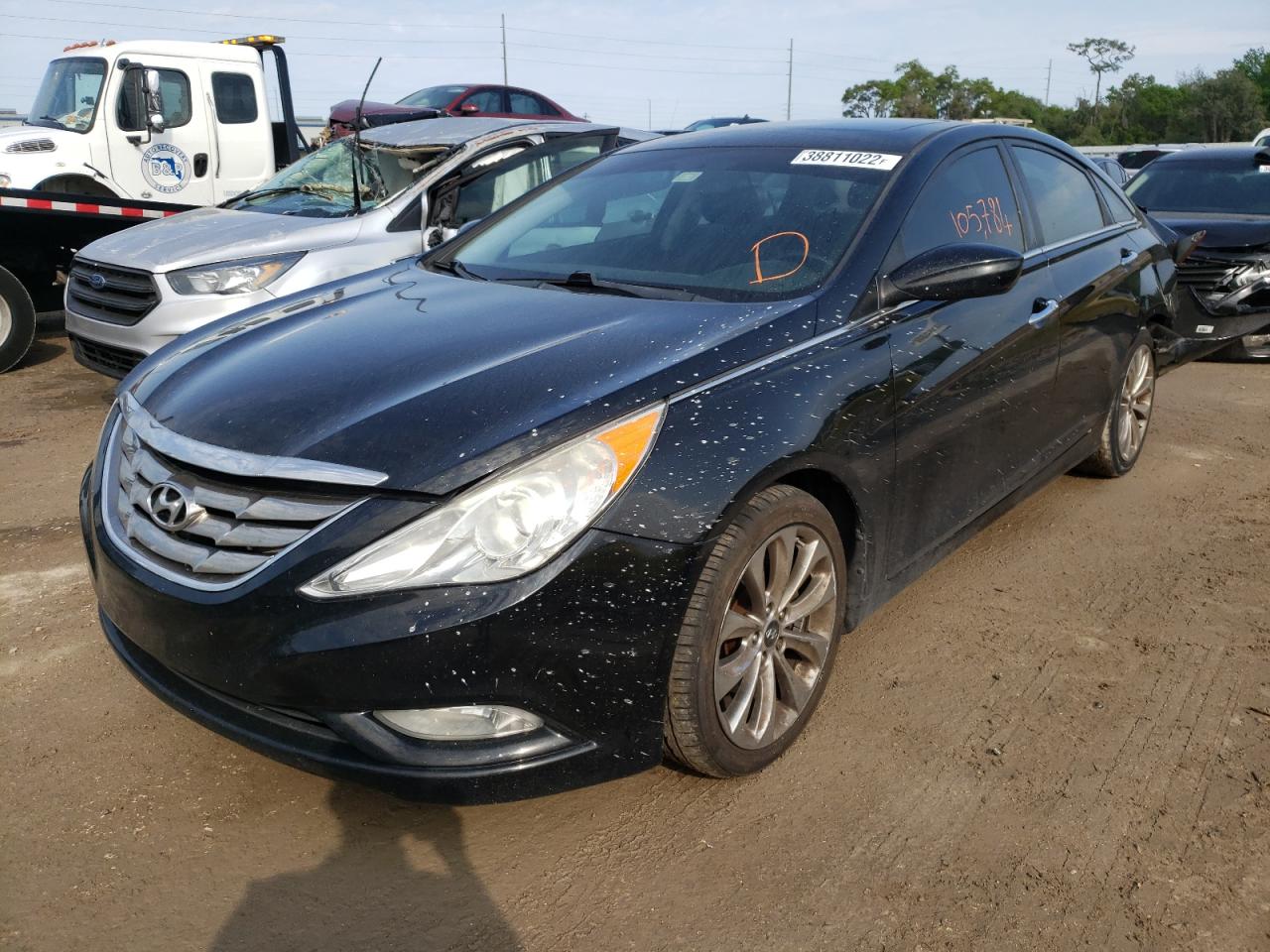 Photo 2 from auction – 2012 HYUNDAI SONATA SE with VIN 5NPEC4AC7CH463449