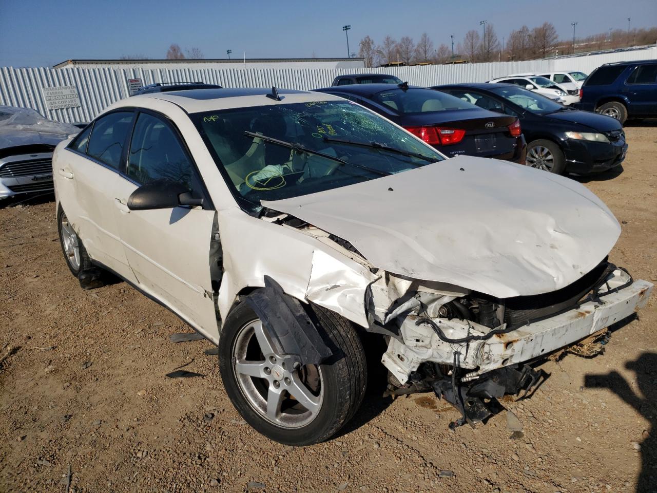 Photo 1 from auction – 2008 PONTIAC G6 BASE with VIN 1G2ZG57N784136538