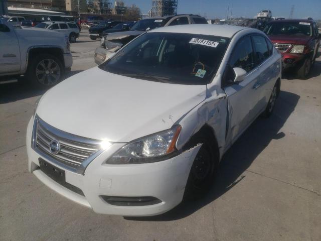 Photo 2 from auction – 2014 NISSAN SENTRA S with VIN 3N1AB7AP5EY254113