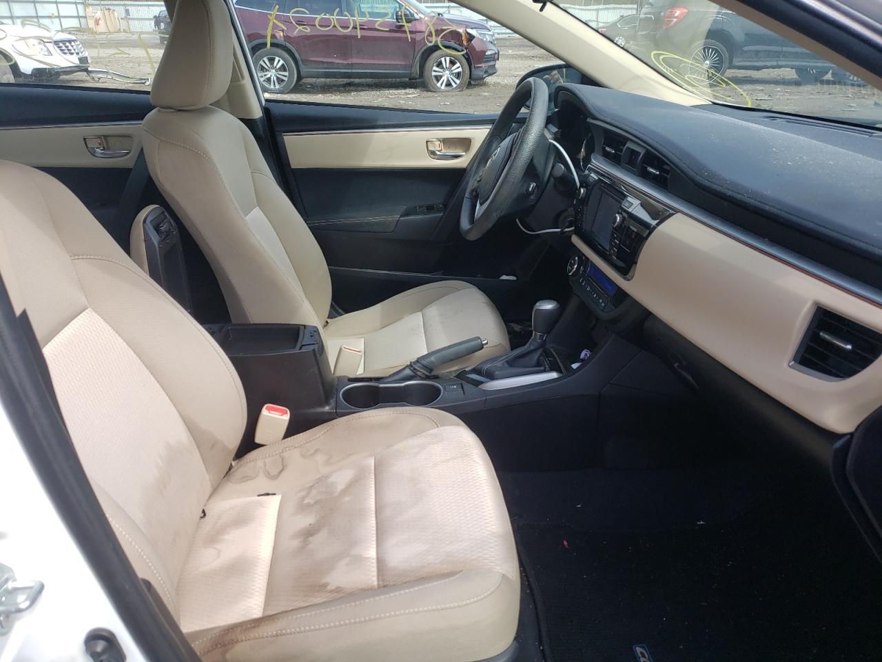 Photo 5 from auction – 2014 TOYOTA COROLLA EC with VIN 5YFBPRHEXEP111807