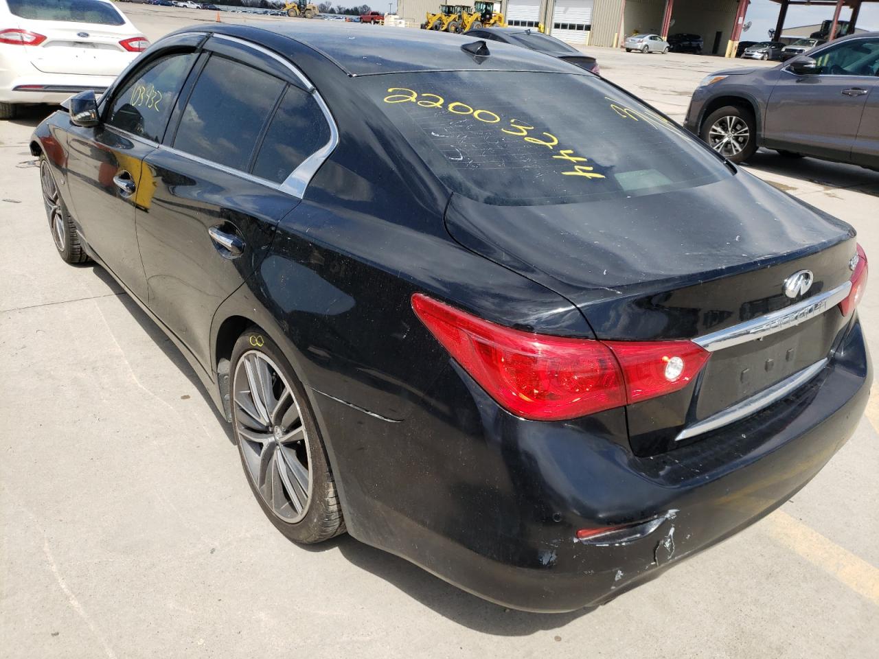 Photo 3 from auction – 2015 INFINITI Q50 BASE with VIN JN1BV7AP5FM357788