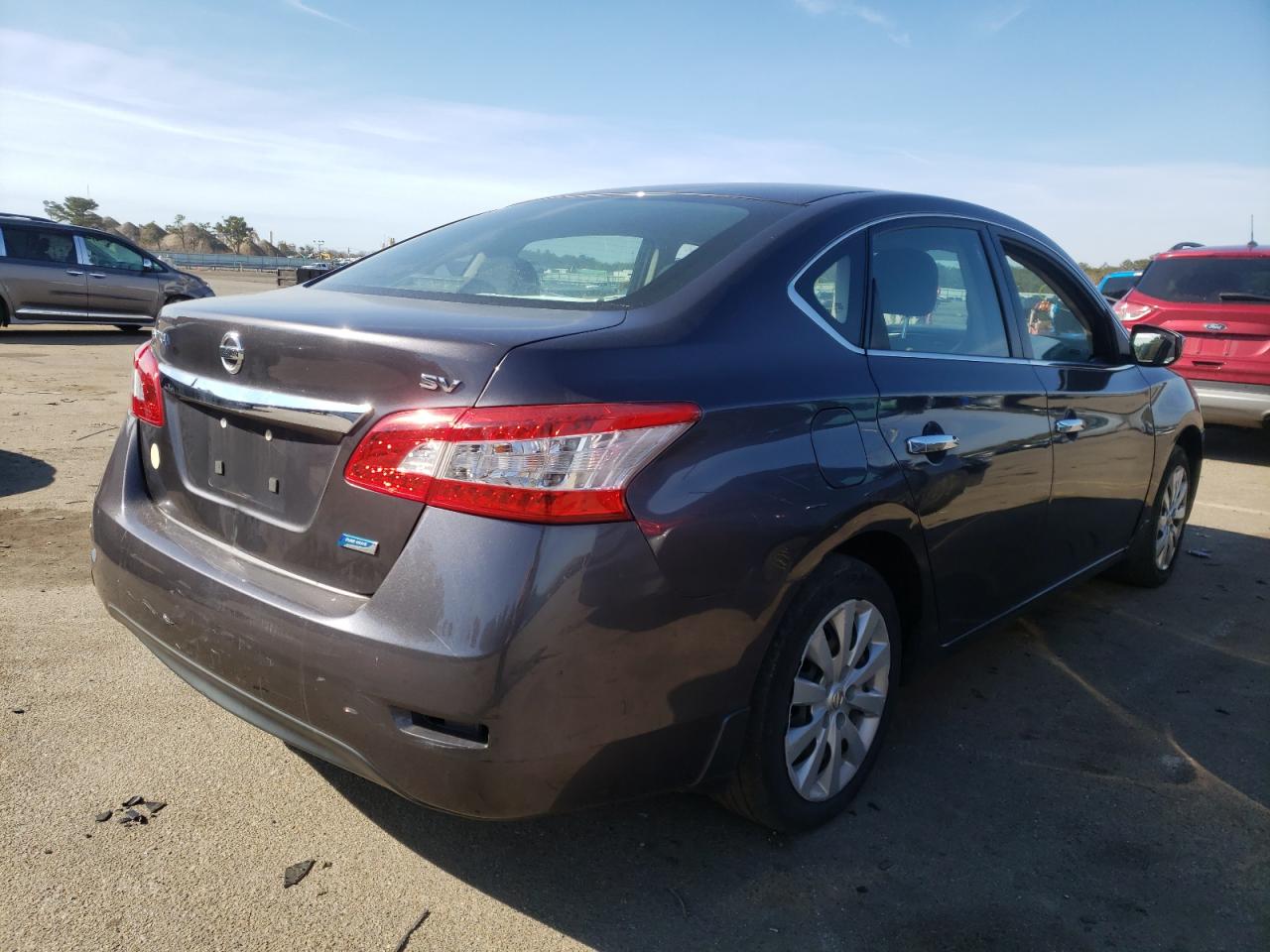 Photo 4 from auction – 2014 NISSAN SENTRA S with VIN 3N1AB7AP2EY288137