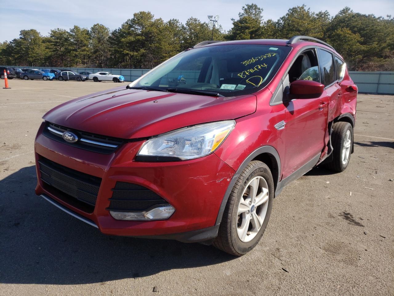 Photo 2 from auction – 2016 FORD ESCAPE SE with VIN 1FMCU9GX1GUB78474