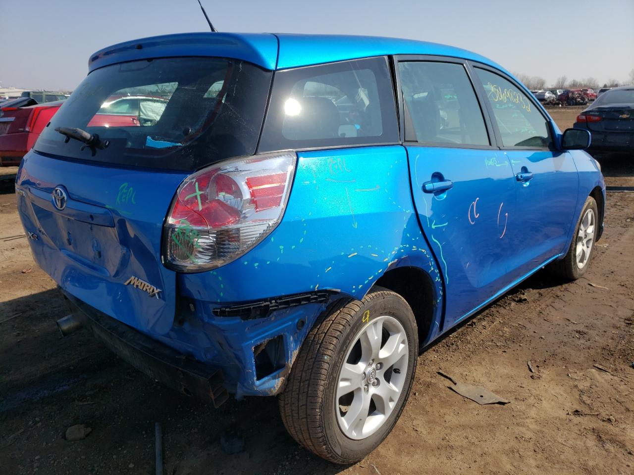 Photo 4 from auction – 2007 TOYOTA MATRIX with VIN 2T1KR32E87C685700