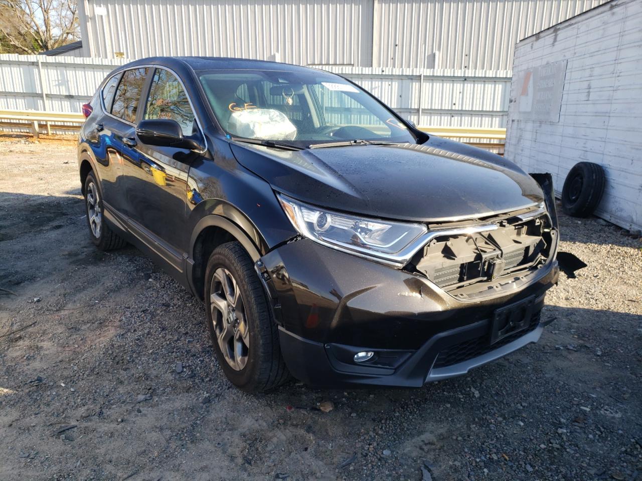 HONDA CR-V EX 2018 with VIN 2HKRW2H56JH680265 - Photo from auction