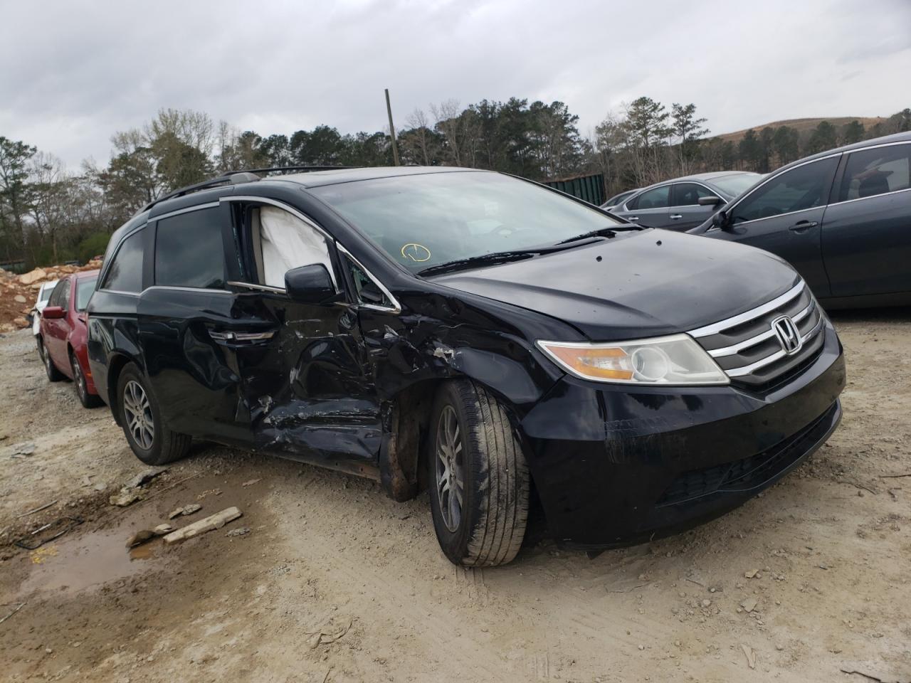 HONDA ODYSSEY EX 2011 with VIN 5FNRL5H66BB102962 - Photo from auction
