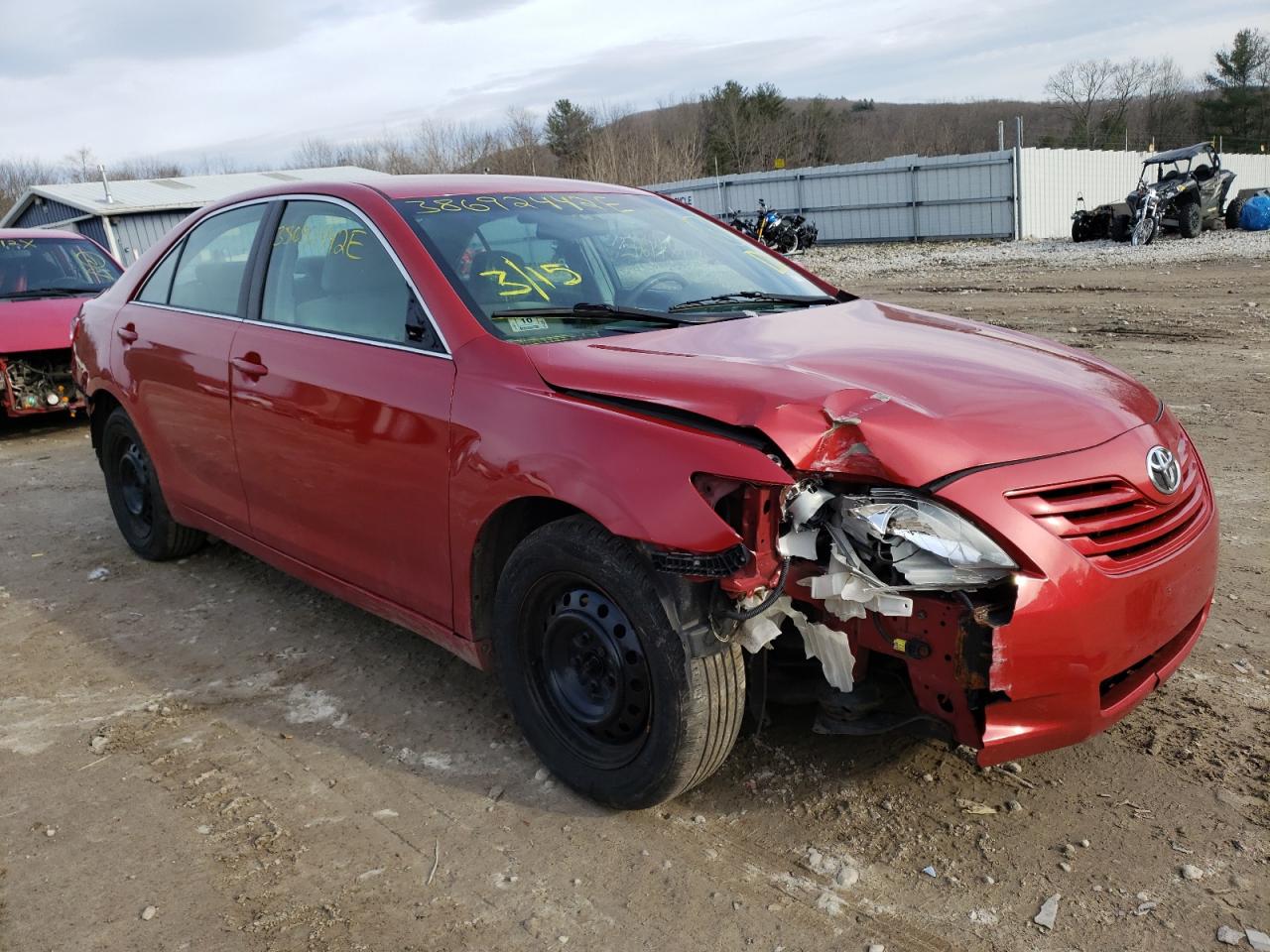 Photo 1 from auction – 2009 TOYOTA CAMRY BASE with VIN 4T4BE46K69R124730