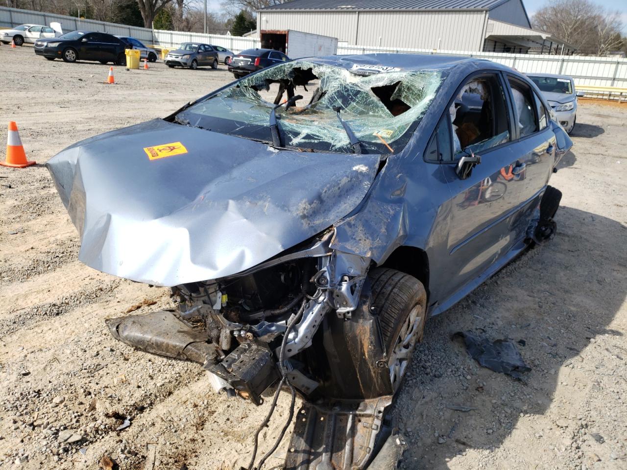 Photo 2 from auction – 2022 TOYOTA COROLLA LE with VIN JTDEPMAE7NJ195048