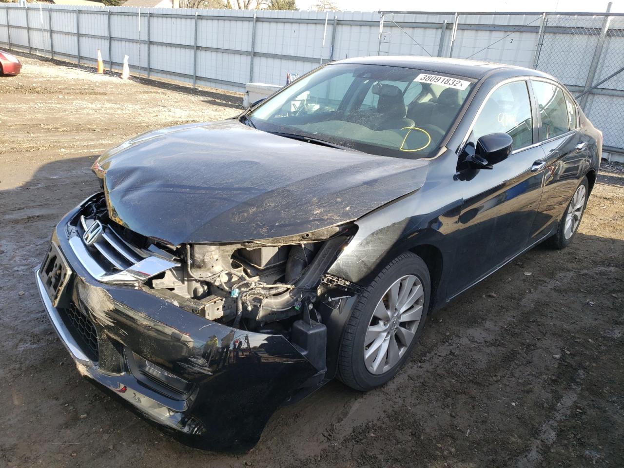Photo 2 from auction – 2015 HONDA ACCORD EXL with VIN 1HGCR2F86FA037635