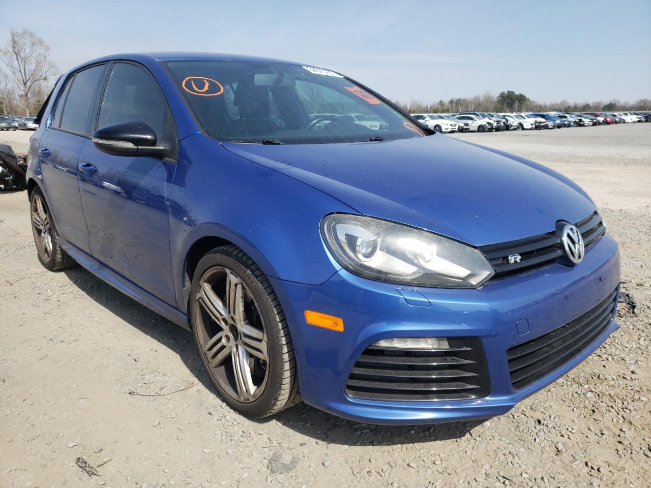 VOLKSWAGEN GOLF R 2013 with VIN WVWPF7AJ3DW053260 - Photo from auction