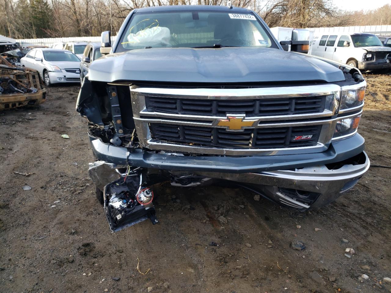 Photo 9 from auction – 2014 CHEVROLET SILVERADO with VIN 3GCUKREC3EG317972