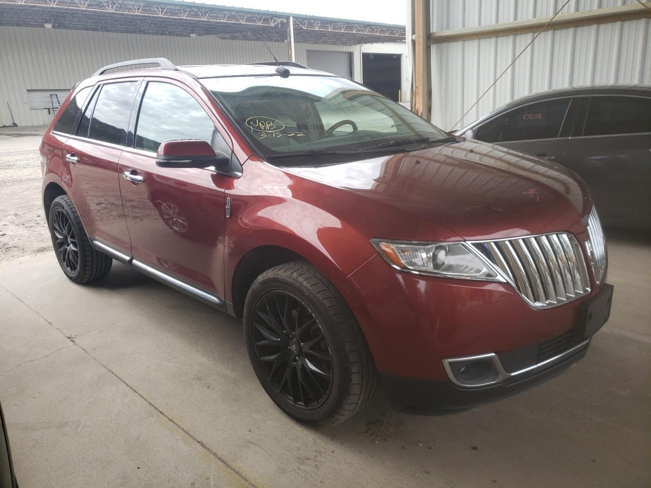 LINCOLN MKX 2015 with VIN 2LMDJ6JK2FBL31591 - Photo from auction