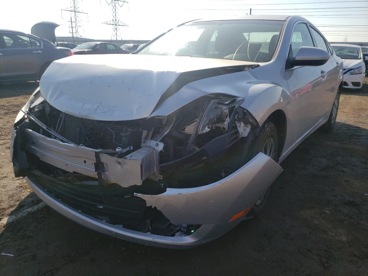 Photo 2 from auction – 2012 MAZDA 6 I with VIN 1YVHZ8BH1C5M06770