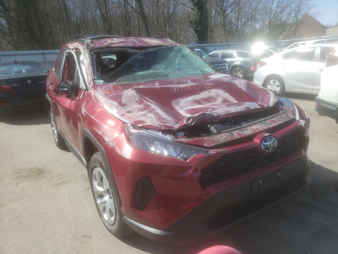 TOYOTA RAV4 LE 2021 with VIN 2T3F1RFV3MW150068 - Photo from auction