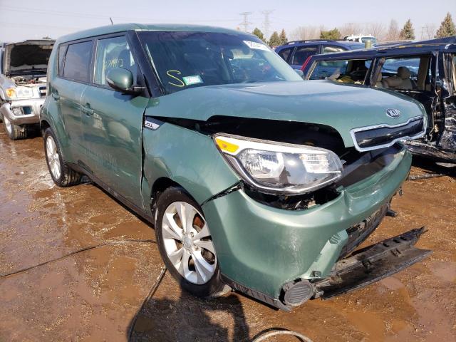 KIA SOUL + 2014 with VIN KNDJP3A5XE7054190 - Photo from auction