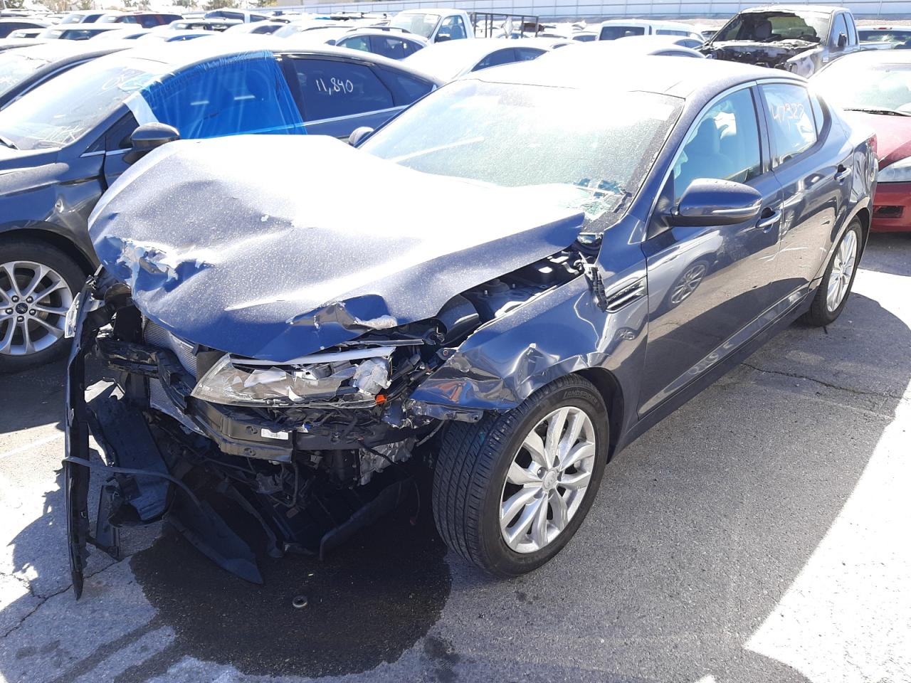 Photo 2 from auction – 2015 KIA OPTIMA EX with VIN 5XXGN4A76FG414846