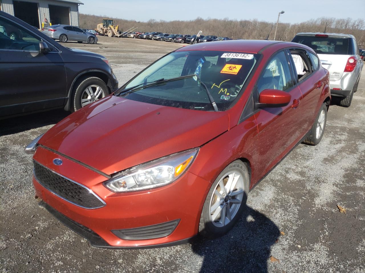 Photo 2 from auction – 2018 FORD FOCUS SE with VIN 1FADP3K25JL307246