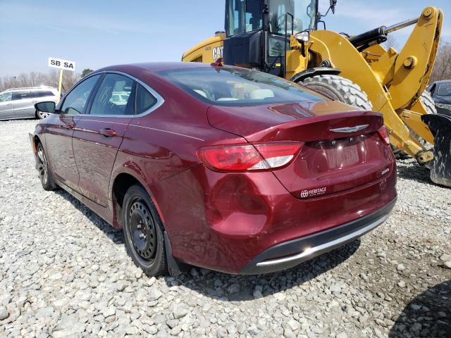 Photo 3 from auction – 2015 CHRYSLER 200 LIMITE with VIN 1C3CCCABXFN614642